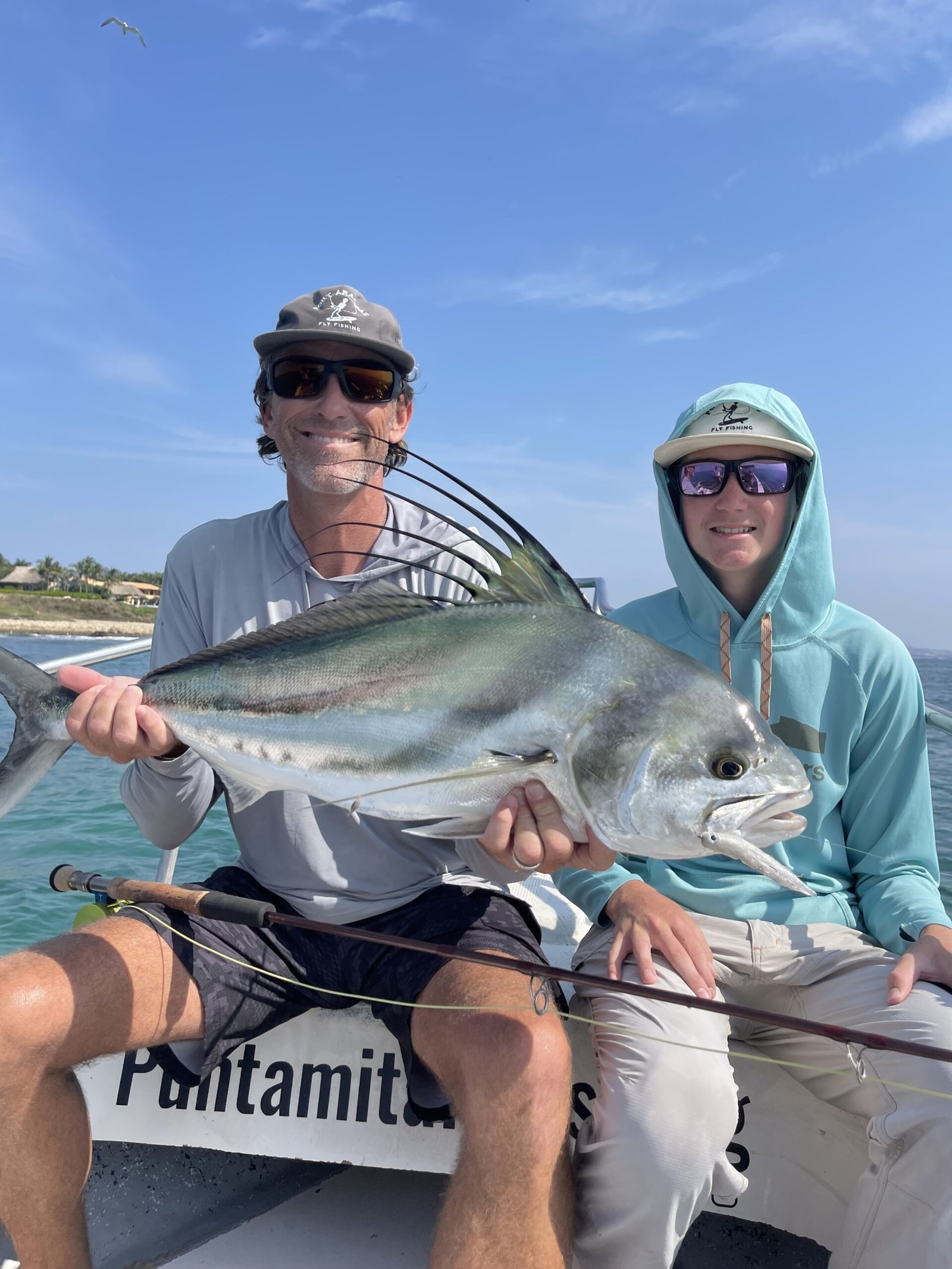 Roosterfish fly fishing
