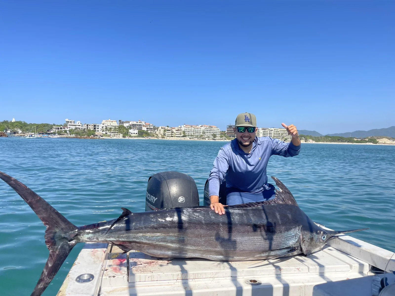 Marlin fly fishing