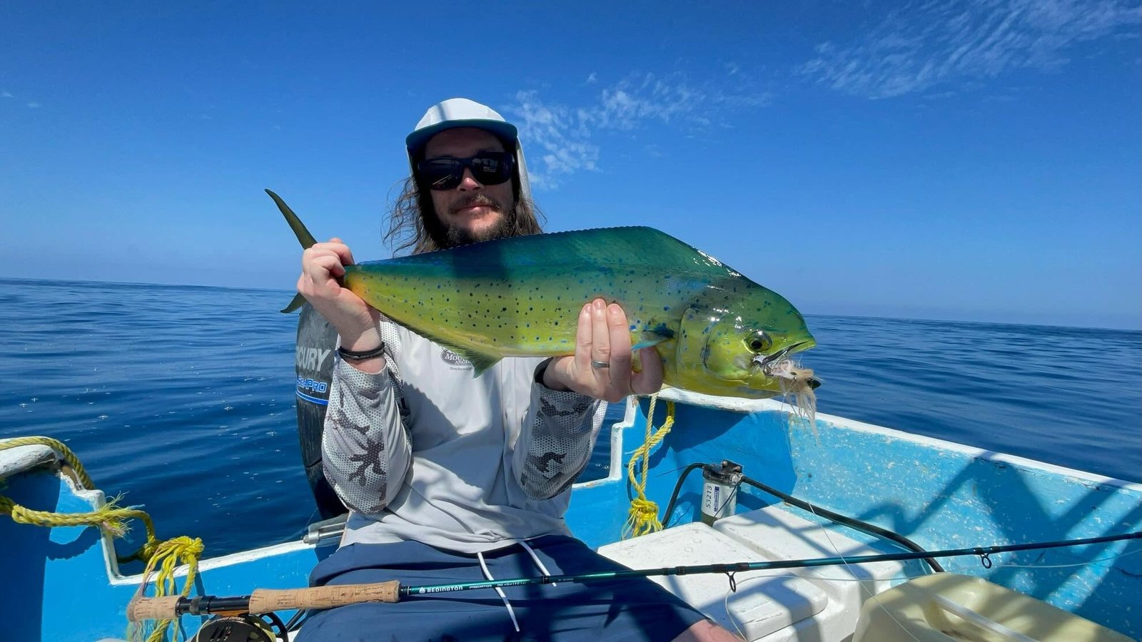 Mahi-mahi fly fishing